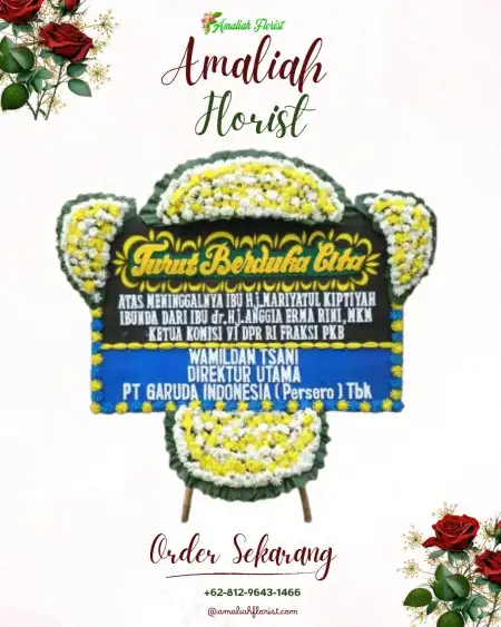 Papan Bunga Duka Cikalongwetan